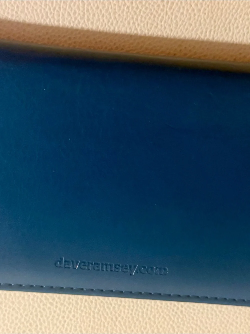Dave Ramsey Financial Peace University Cash Envelope Wallet Blue Budget System
